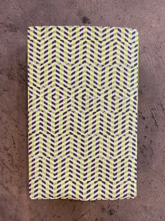 To Fill or To Fondle Lime Green Chevron