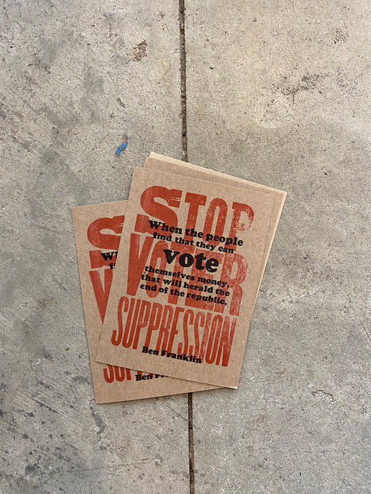 APK Stop Voter Suppression Small Poster
