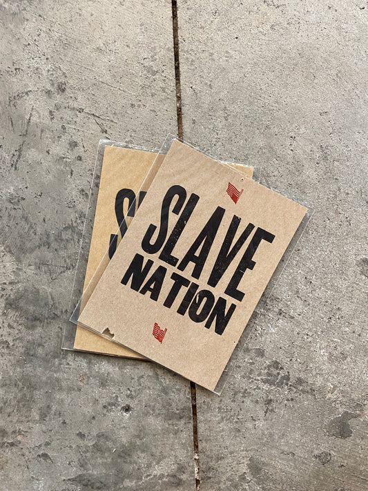 APK Small Print SLAVE NATION