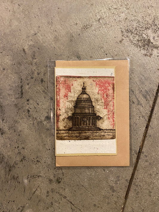 Capitol Hydrant Mini Print