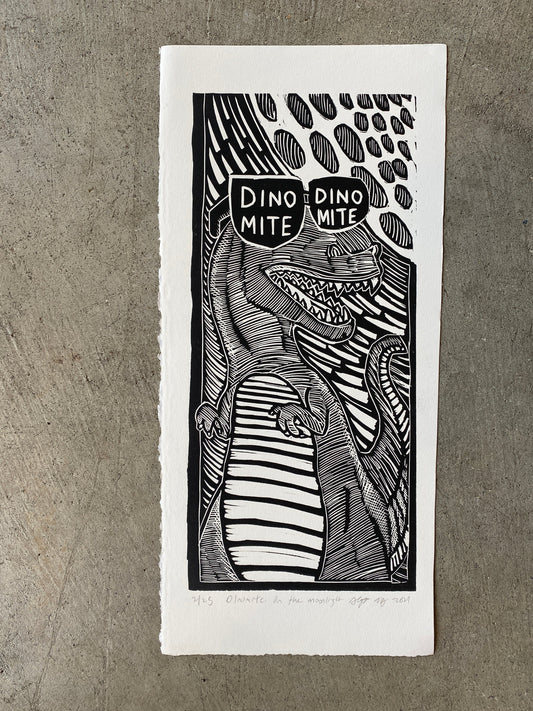 Dinomite Print