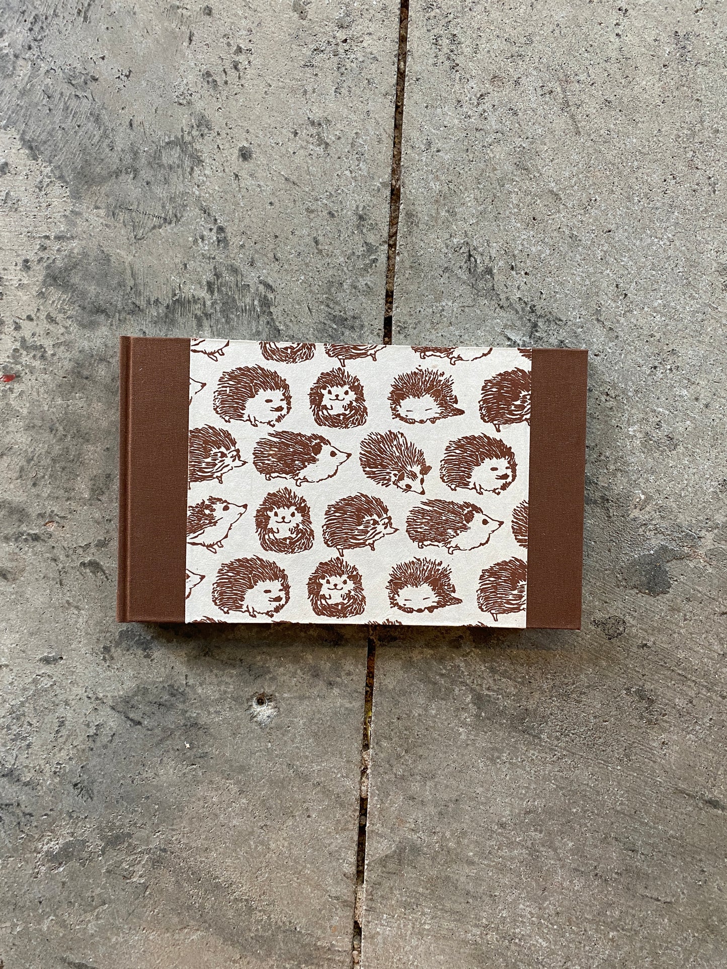 Scrapbook/Photo Album with Hedgehogs