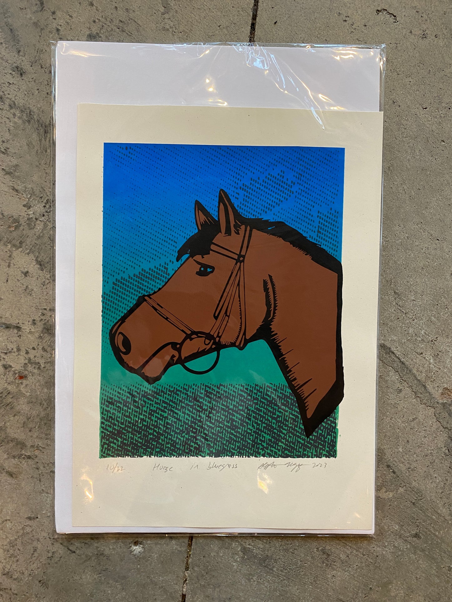 Horse in Bluegrass