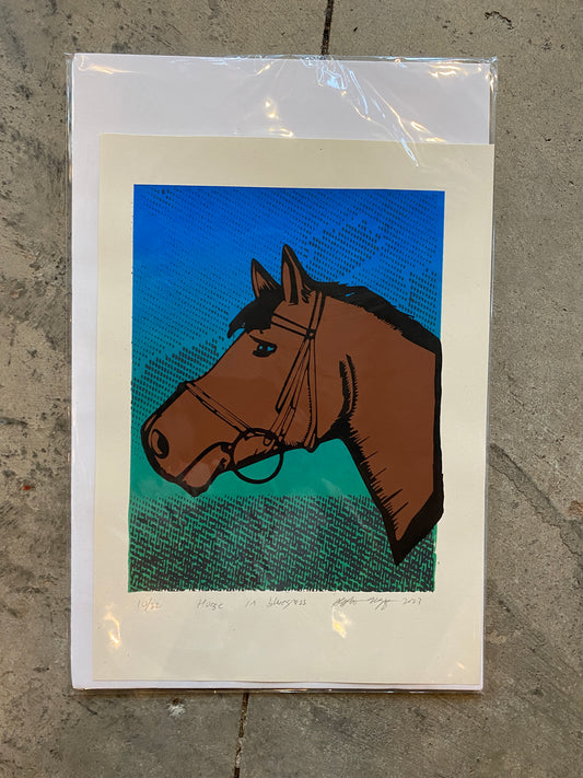 Horse in Bluegrass