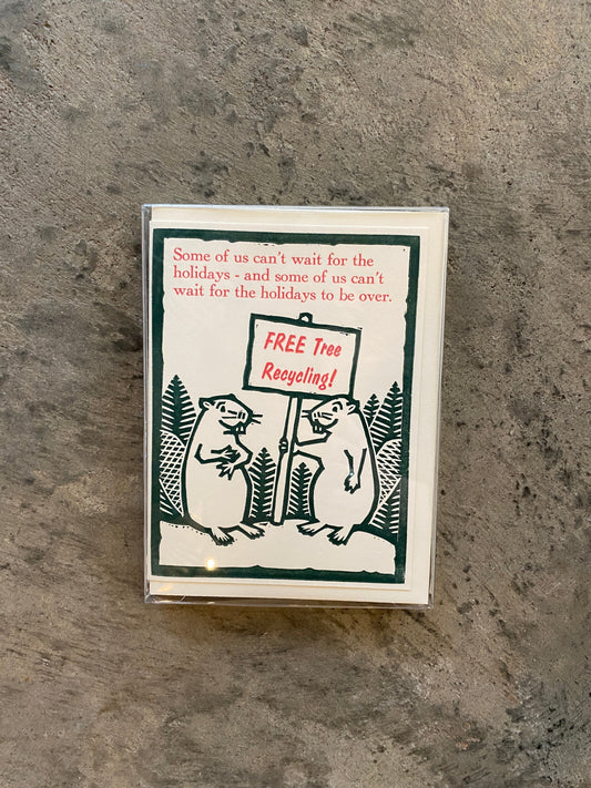 Recycle Trees Boxed Greeting Cards