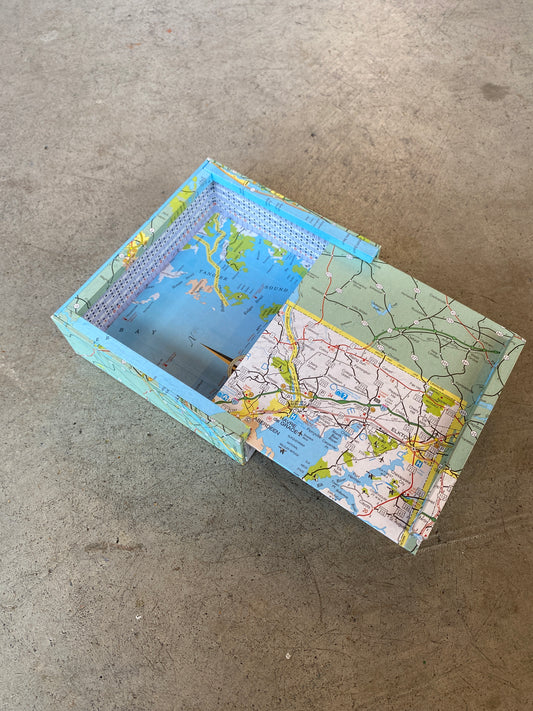 Sliding Door Maps Box