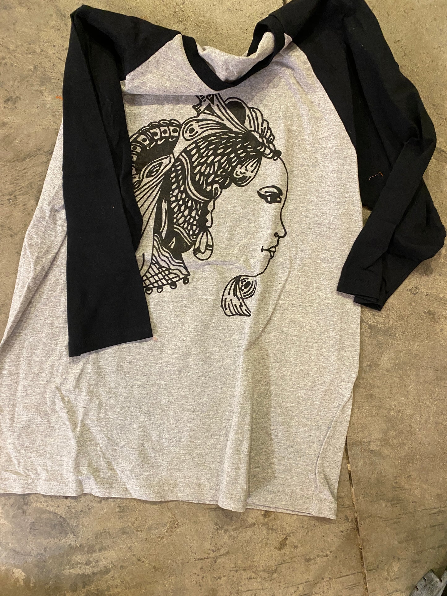 Lady Portrait T-shirt