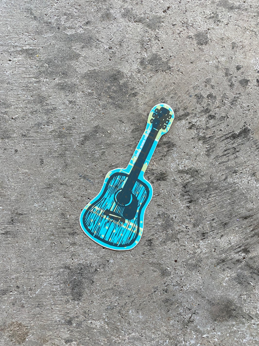 Guitar Sticker