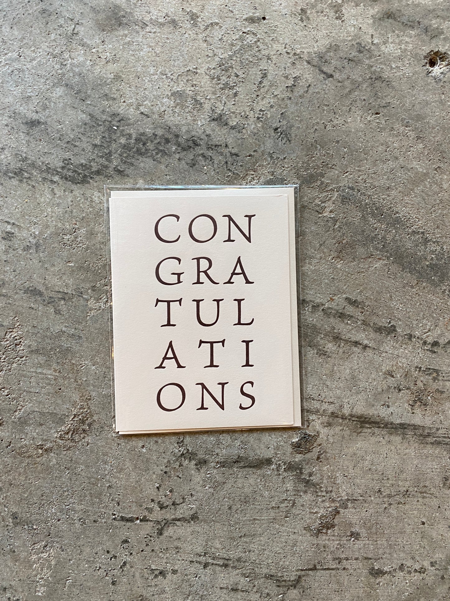 Congratulations Greeting Card