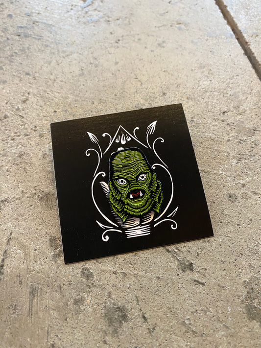 Creature Enamel Pin