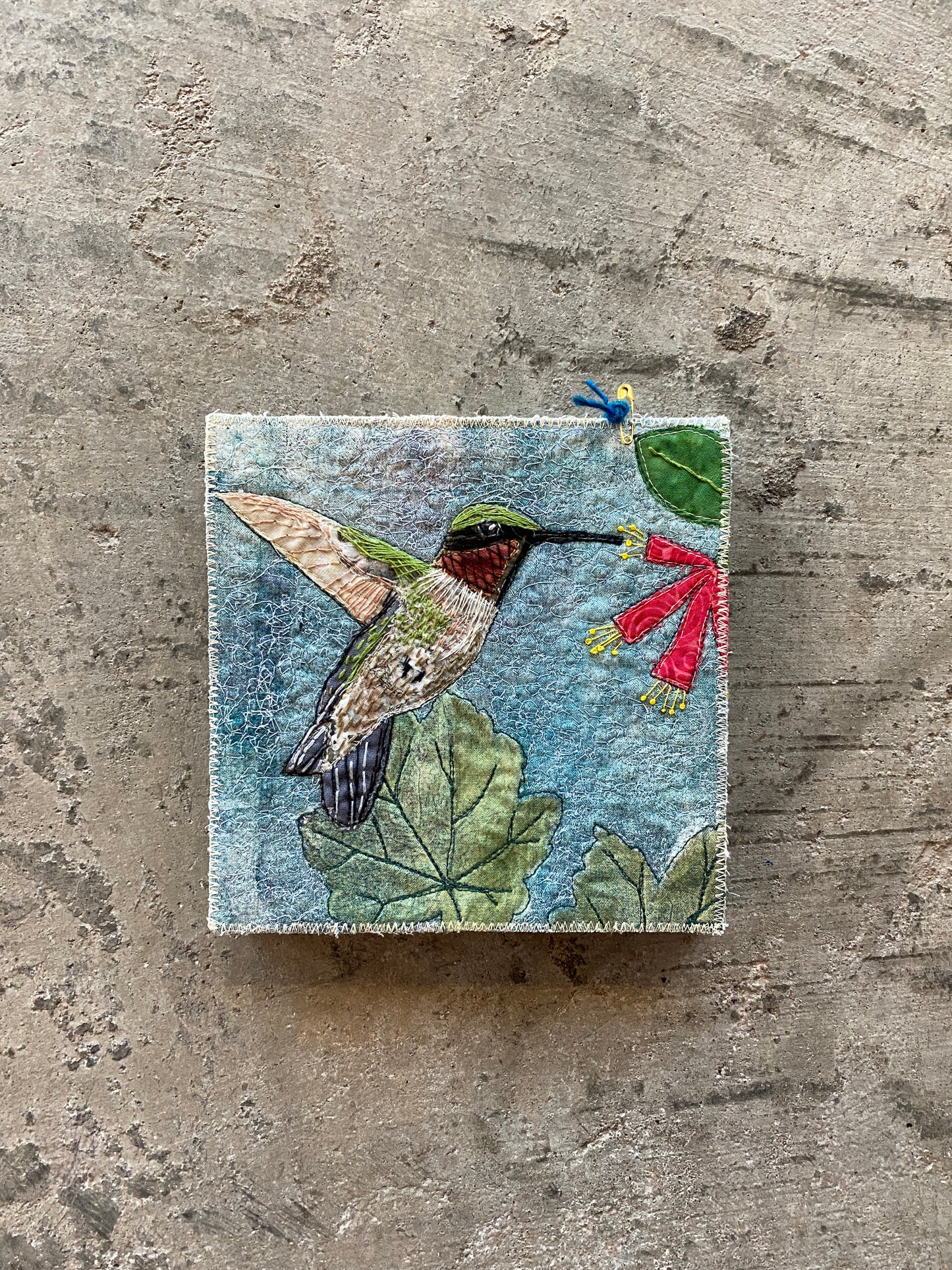 Urban Birds- Ruby throated Hummingbird