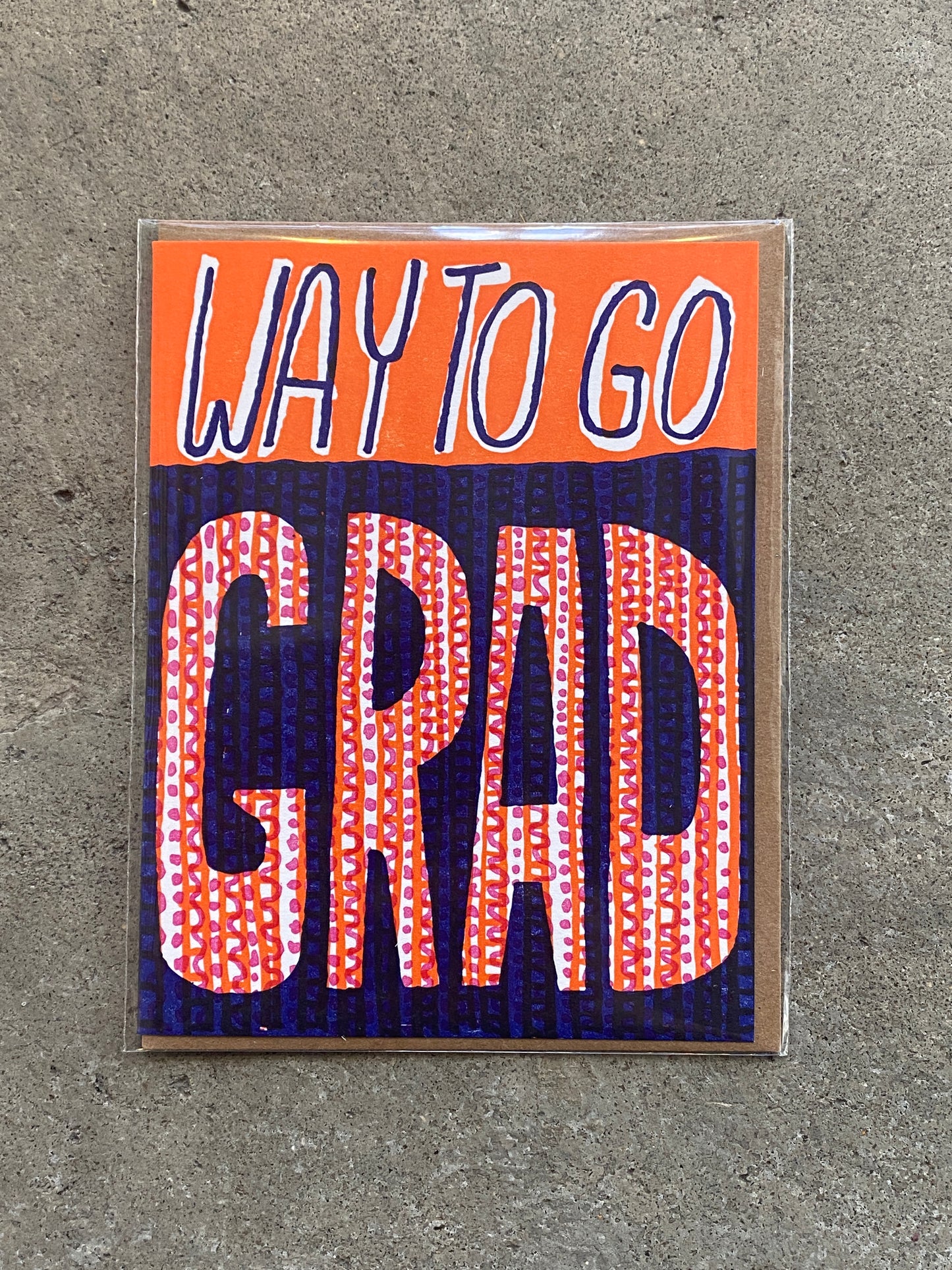 Way To Go Grad Wavy