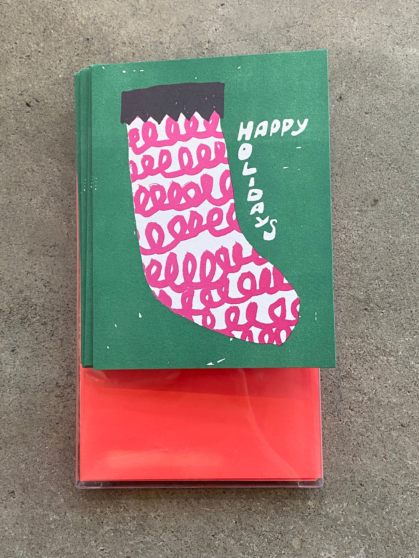 Wacky Holiday Stocking - Rocket Red (box/6)