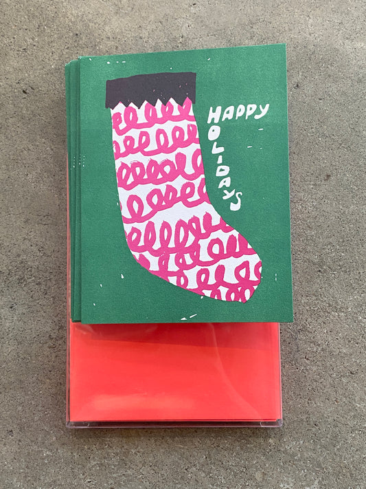 Wacky Holiday Stocking - Rocket Red (box/6)