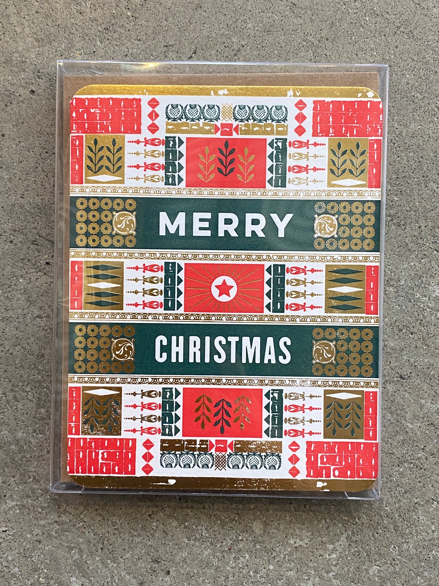 Merry Christmas Ornamental (box/6)