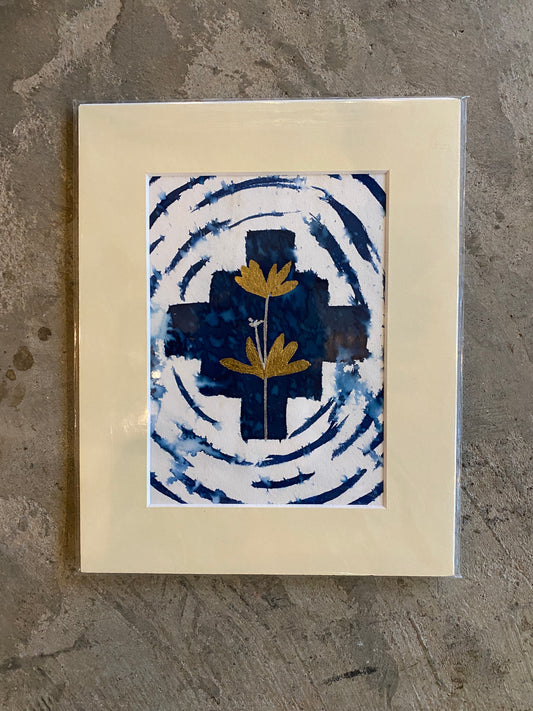 Wild Plant - Cyanotype Botanical Print