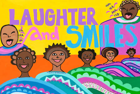 Laughter & Smiles Greeting Card