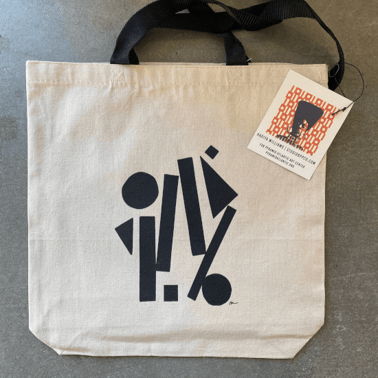 Offline Exhibition Tote Bag by Hadiya Williams