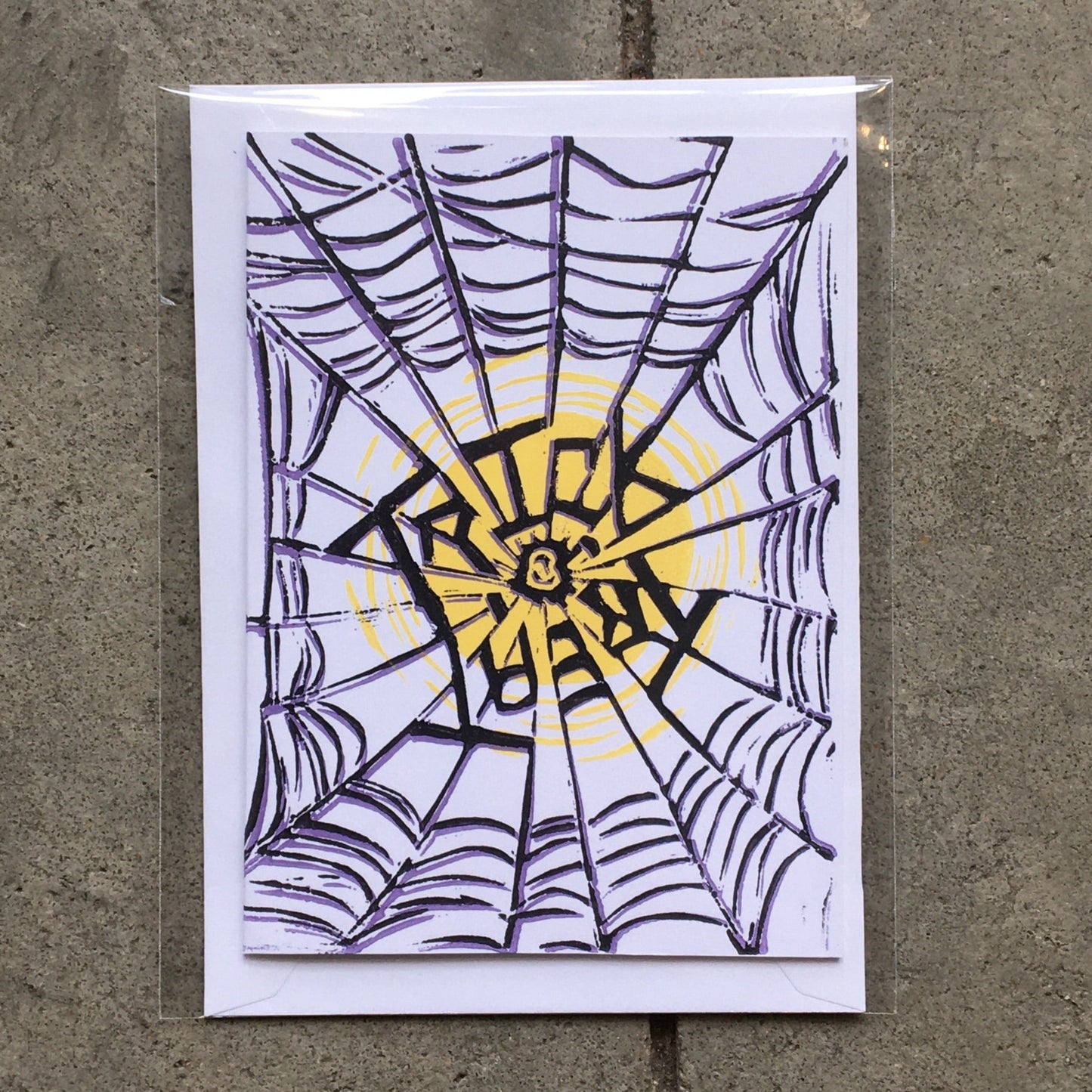 Trick or Treat Surprise! Greeting Card