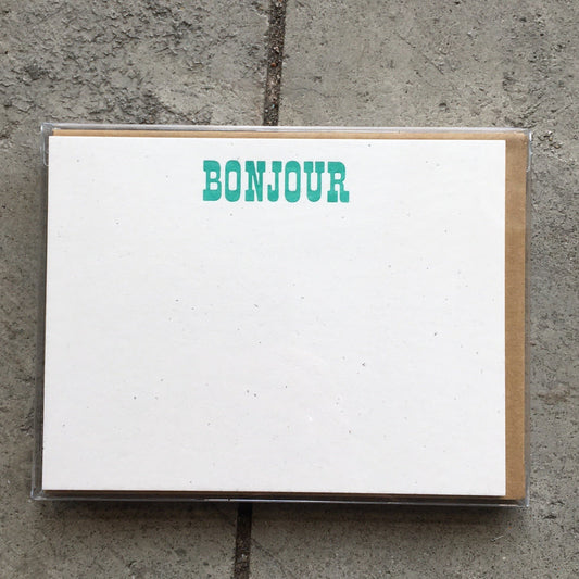 Bonjour! Boxed set of 10