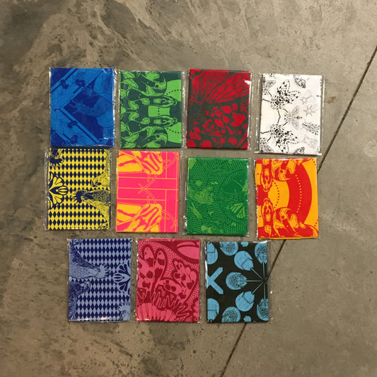 Screen printed Bandanas by The Arcade