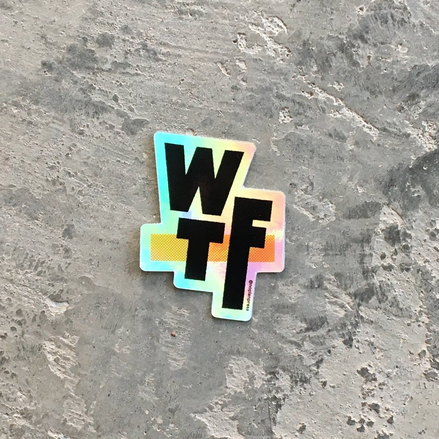 WTF Sticker