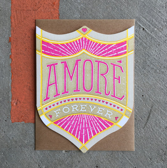 Amoré Forever Badge Card