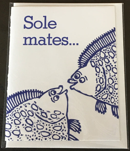 Soul/Sole Mates Greeting Card