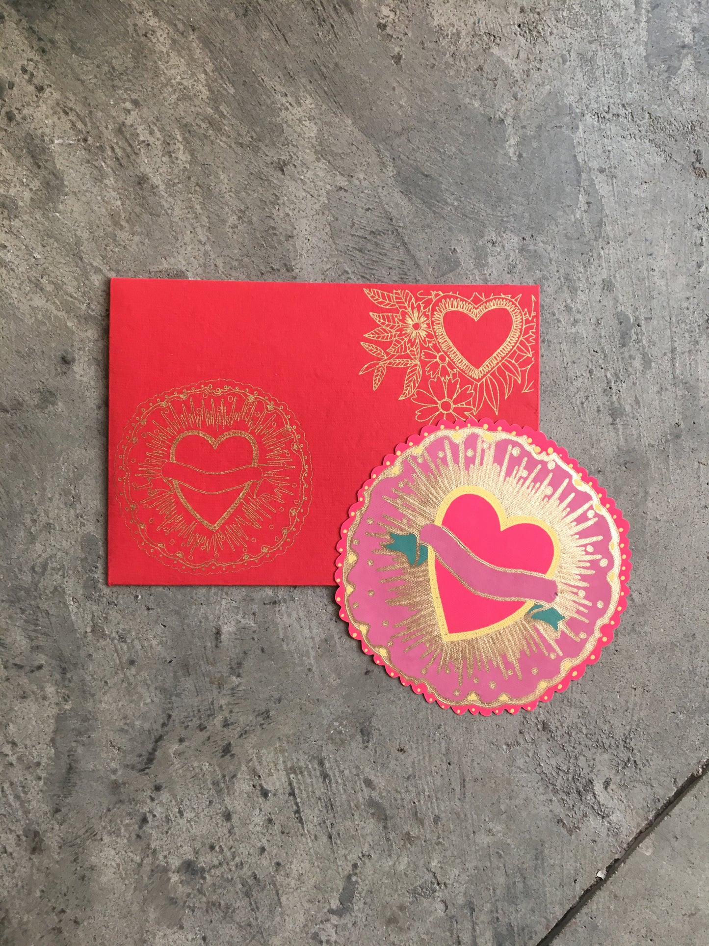 Ribbon Heart Card