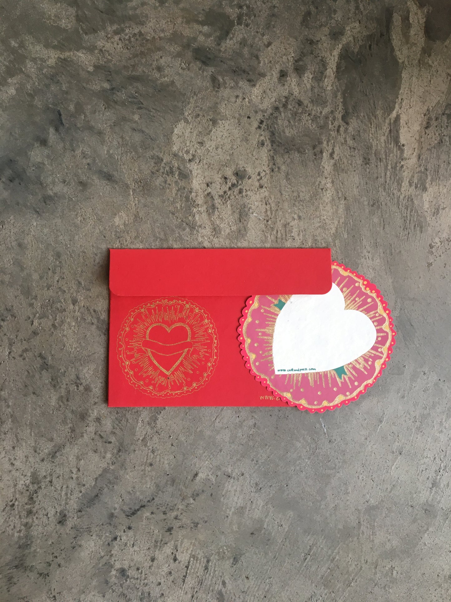 Ribbon Heart Card