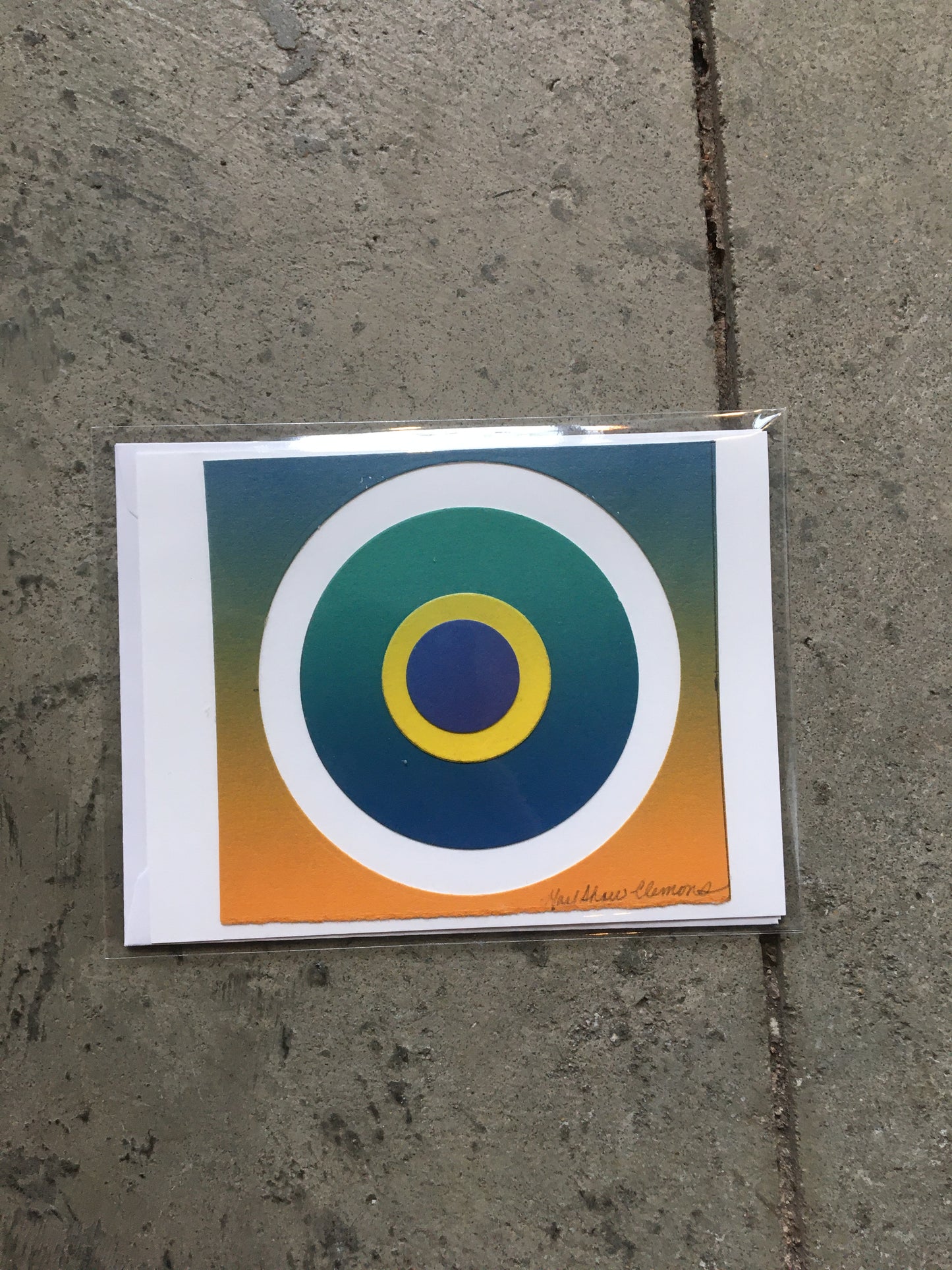 Monoprint Circles