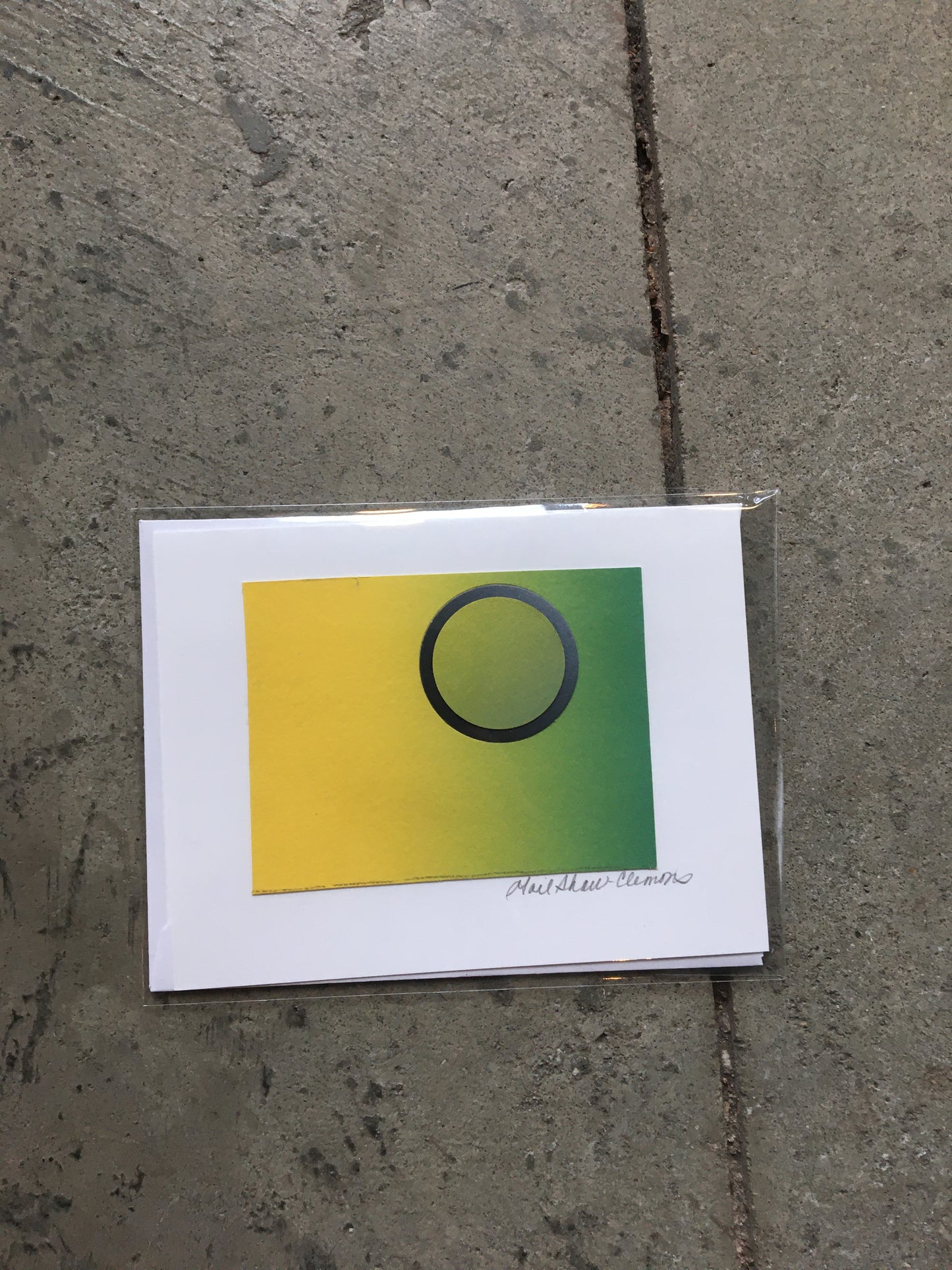 Monoprint Circles