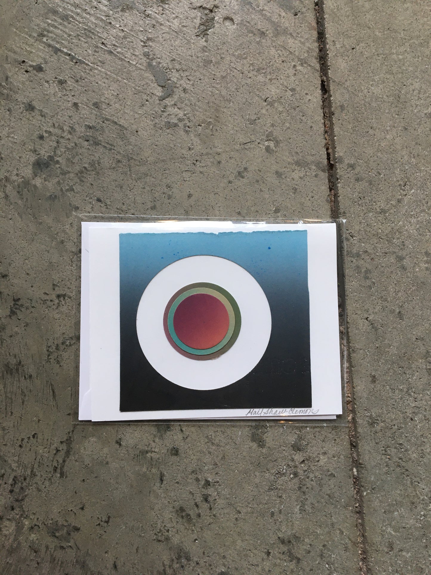 Monoprint Circles