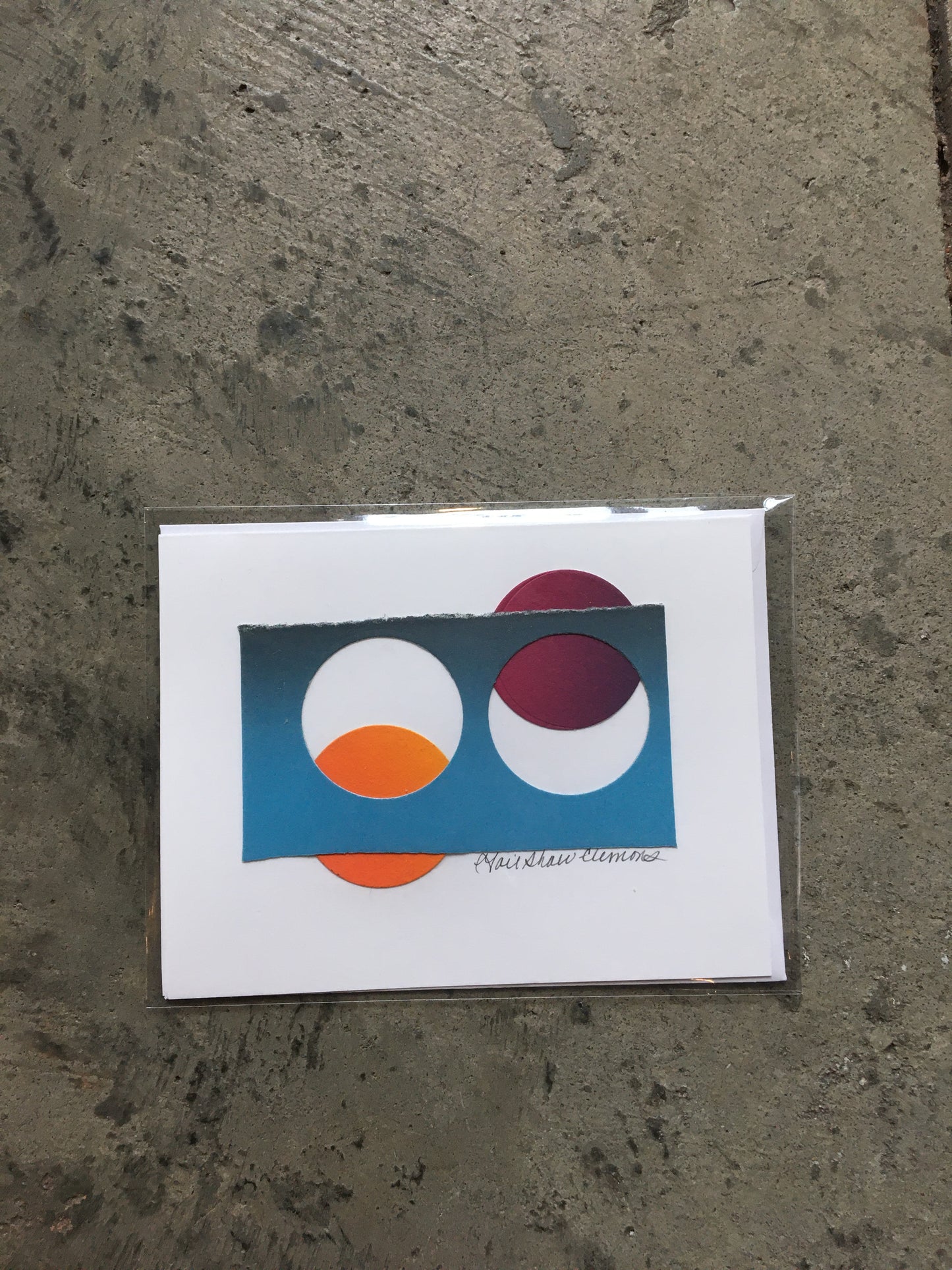 Monoprint Circles