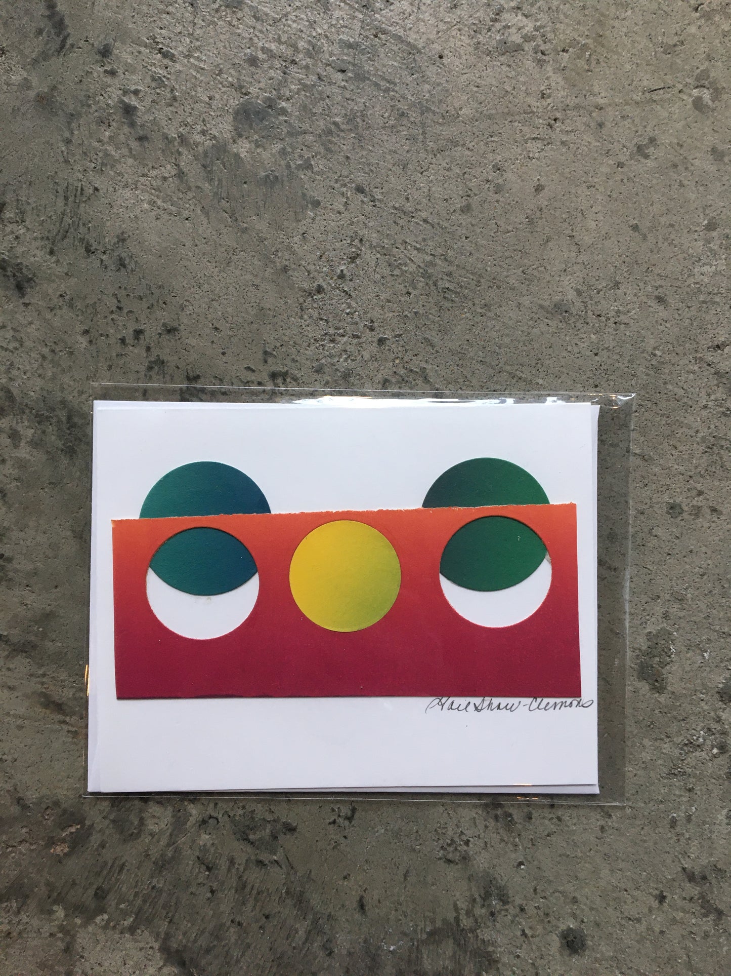 Monoprint Circles