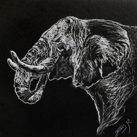 Elephant by Jaures K