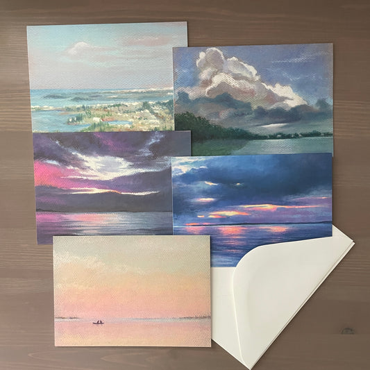 Water Meets Sky Collection Greeting Card Pack