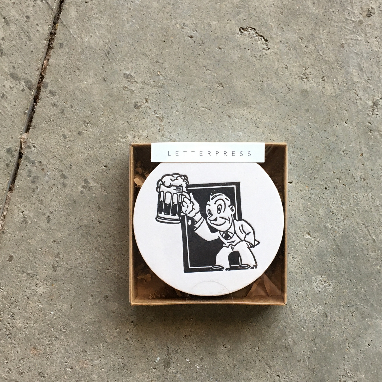 Beer Stein Guy coaster (set of 10)